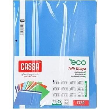 Cassa Telli Dosya 50'li Eco Mavi 7730