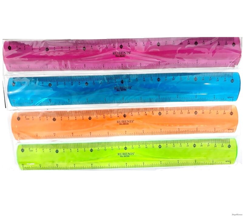 Rubenis Cetvel Plastik Flexible 30 Cm 8230 8230