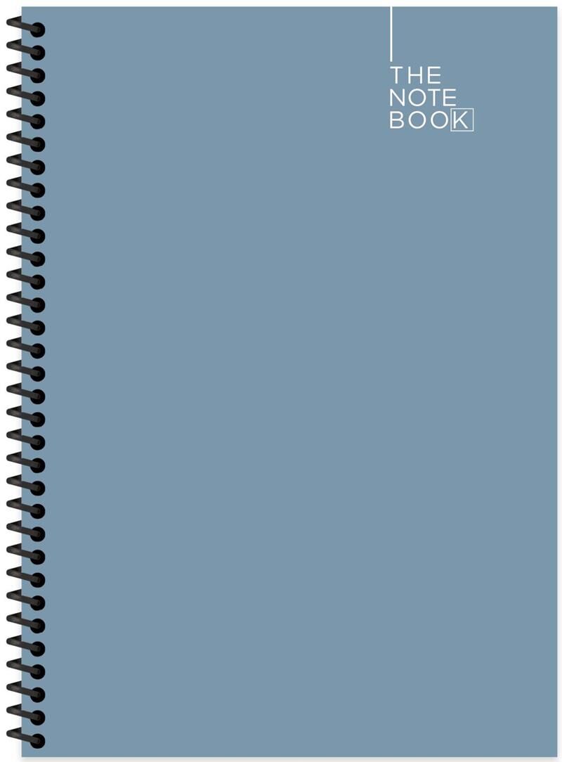 Keskin Color Defter 17x24 Cm Düz 96 Yp. Sert Kapak Spiralli The Notebook 410445-99