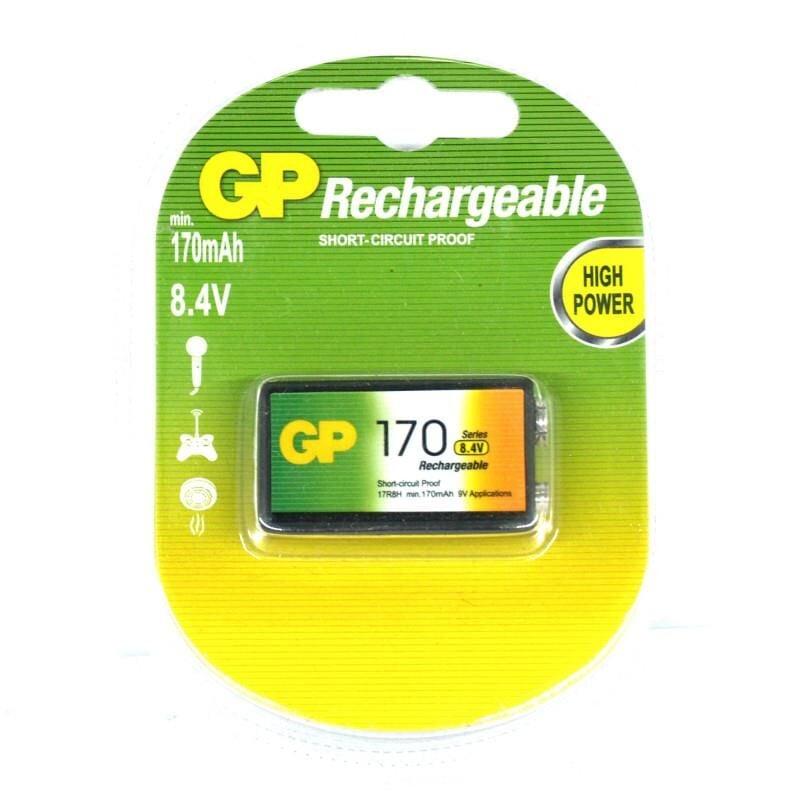 Gp Şarjlı Pil 170 Mah 8.4 V Hıgh Power