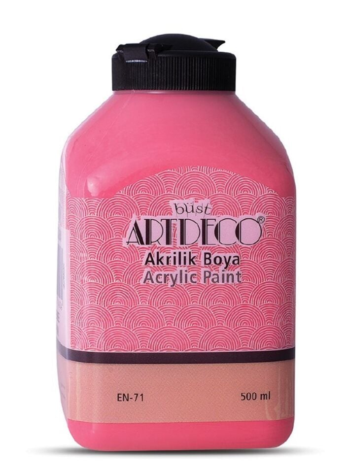 Artdeco Akrilik Boya 500ml Pembe 3604 Lv-y-070l-3604