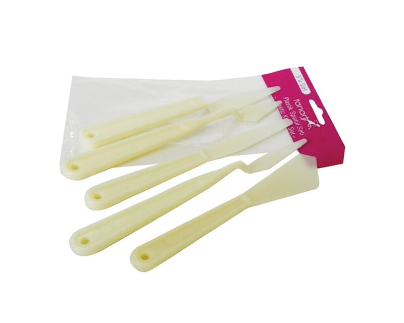 Fanart Academy Plastik Spatül Seti (5li) Lv-f-9375.s1