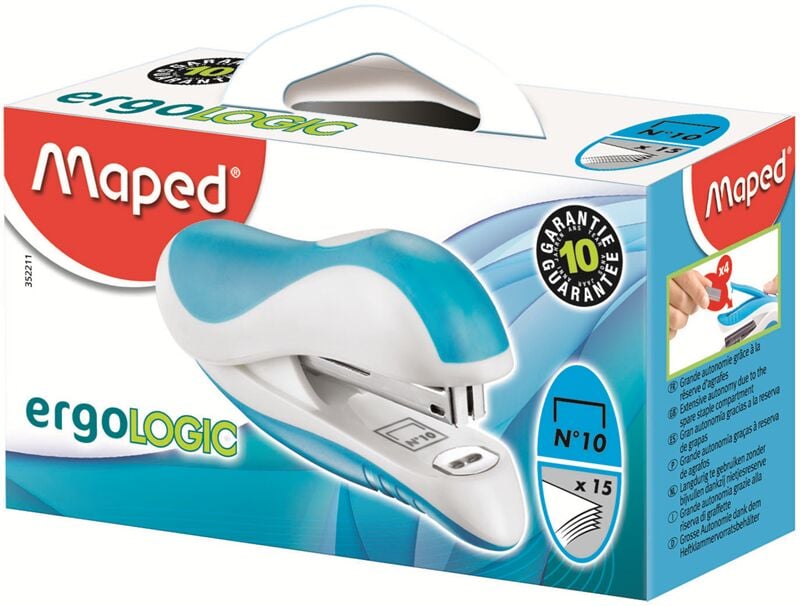 Maped Zımba Makinası No:10 Ergologıc Pocket 15 Sayfa 352211