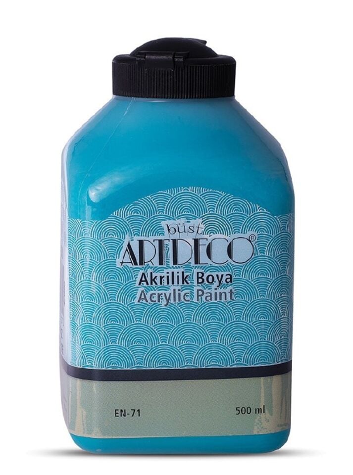 Artdeco Akrilik Boya 500ml Turkuaz 3632 Lv-y-070l-3632