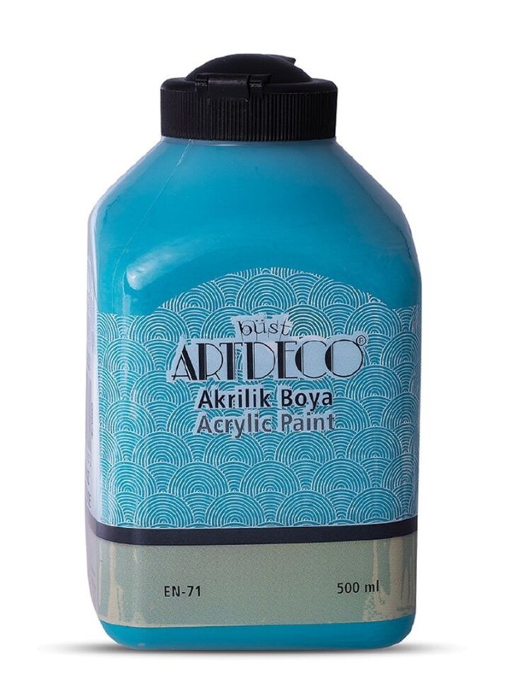 Artdeco Akrilik Boya 500ml Turkuaz 3632 Lv-y-070l-3632