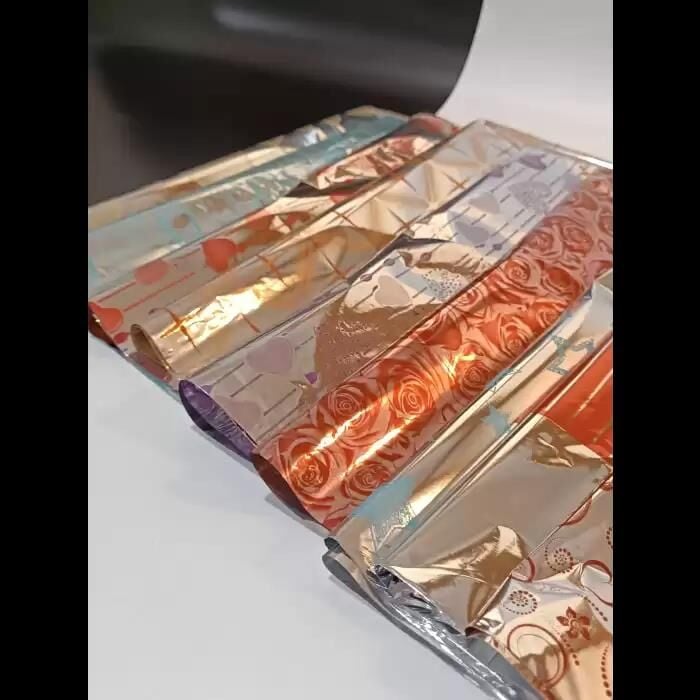 San Metalize Poşet 100 Lü 40x60 Desenli