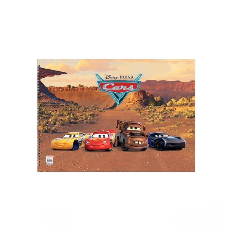 Keskin Color Resim Defteri 35x50 Cm 15 Yp. Spiralli Cars 300315-33