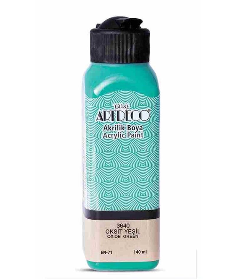 Artdeco Akrilik Boya 140ml Oksit Yeşil 3640 Lv-y-070r-3640