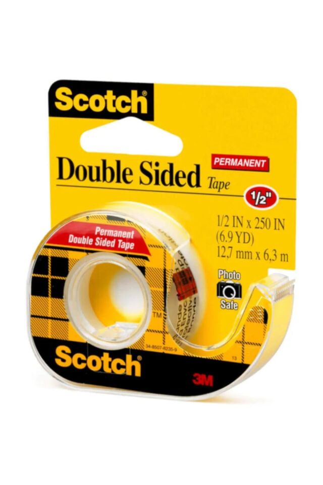 Scotch Çift Taraflı Bant 3m 12.7mm X6.35 Mt 136