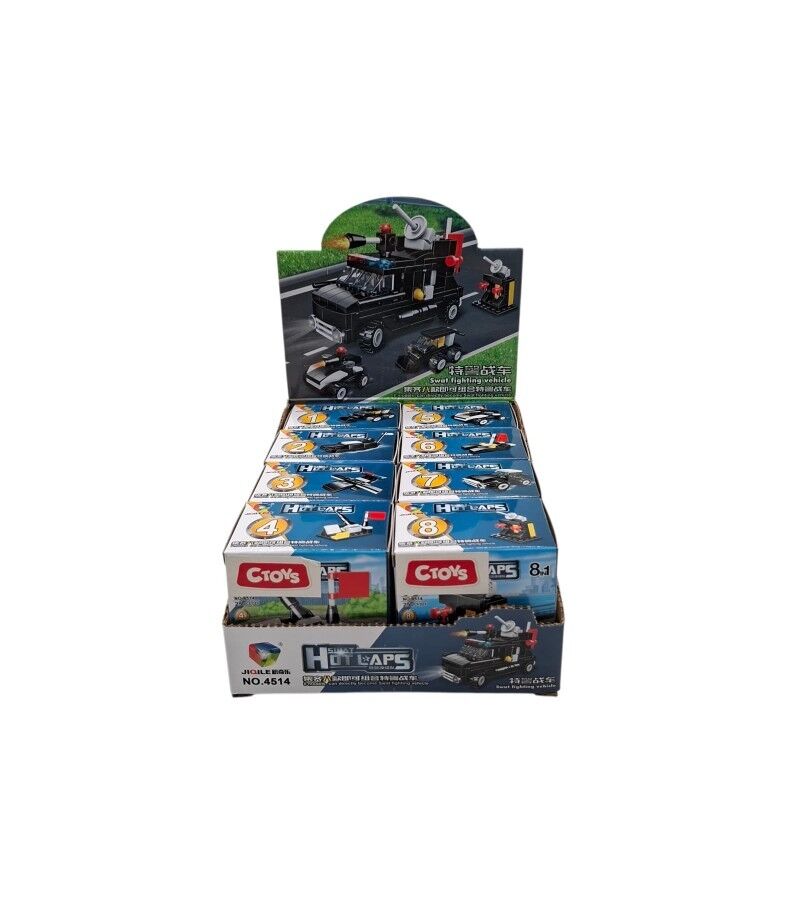 Ctoys Lego Mini Polis Arabaları Bloklar 25 Prç 4514
