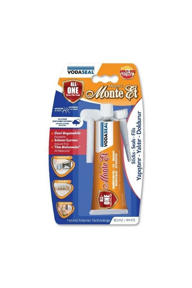 Vodaseal Beyaz Monte Et 75gr (yapıştırır-yalatır-doldurur)