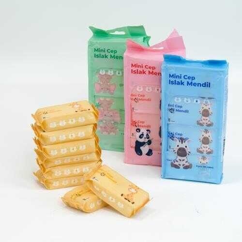 Ch Mini Cep Islak Mendil 8'li Paket ( 66'lı ) Ch-2095