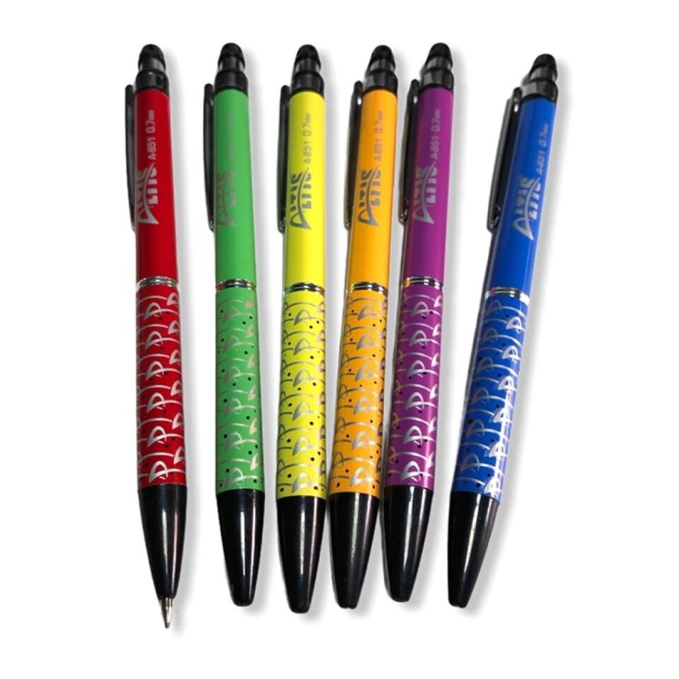 Altıs 0.7mm 6renk Metal Versatil Kalem (yeni) A-851