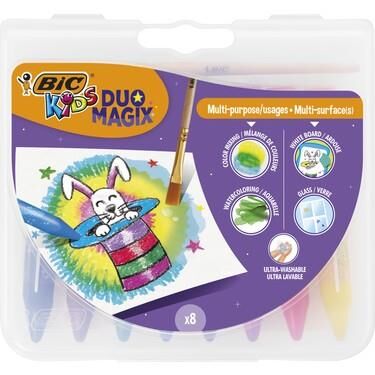 Bic Pastel Boya 8'li Çok Amaçlı Duo Magıx 989683