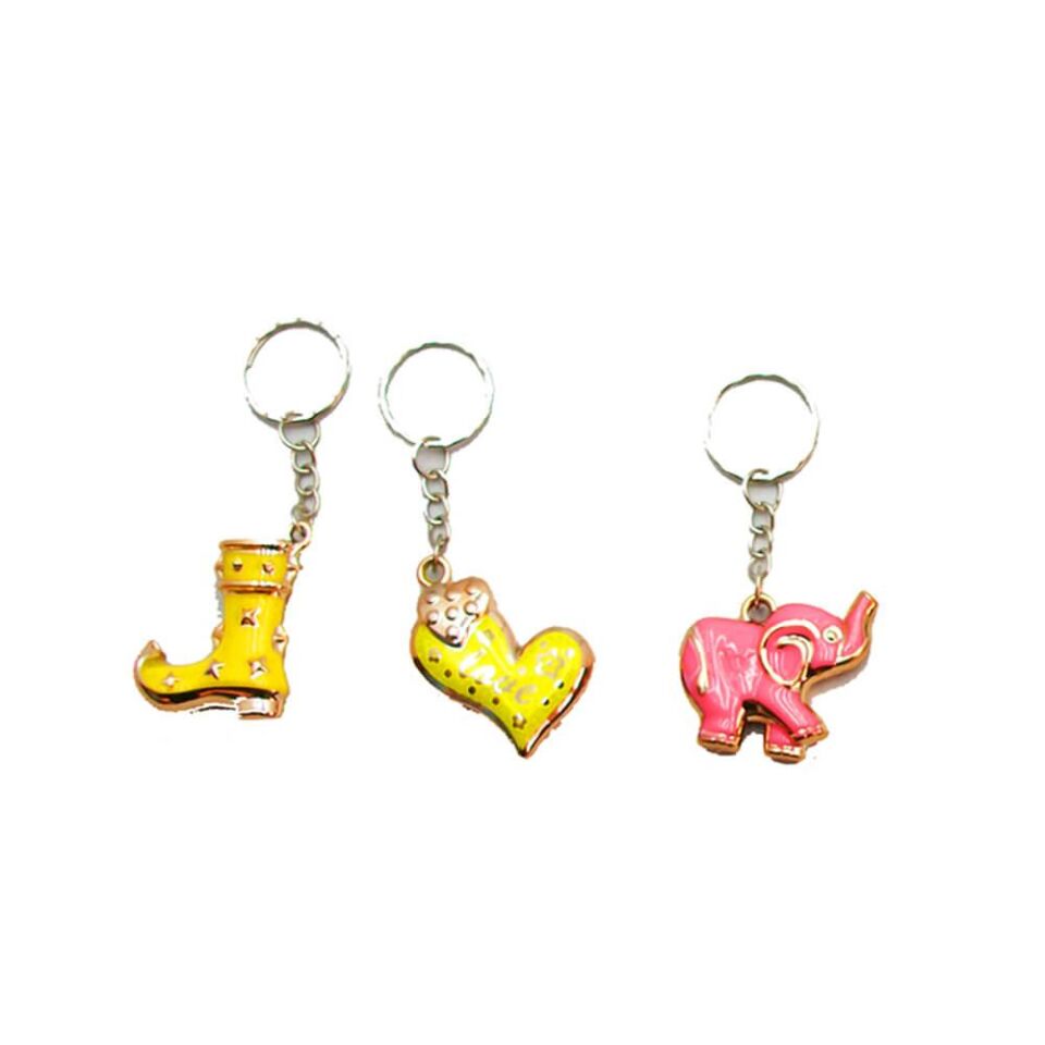 Taros Anahtarlık Metal Renkli Figürler