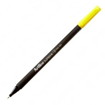 Artline Supreme Fine Keçe Uçlu Kalem Uç:0,4mm Sarı Lv-a-epfs-200 Yellow
