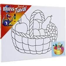 Brons Resimli Tuval 25x35 Cm Br-360