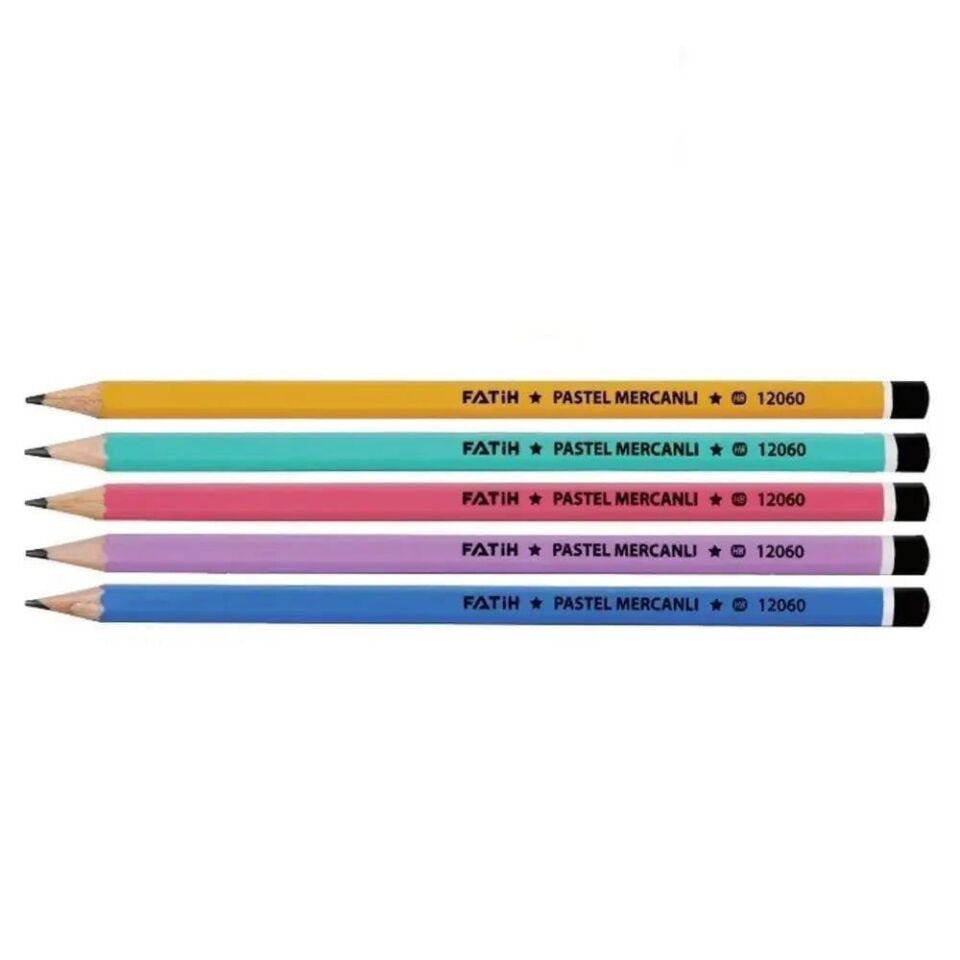 Fatih Kurşun Kalem Mercanlı Pastel Üçgen Fa-12070