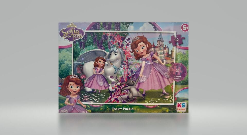 Ks Games Puzzle 50 Parça Sofia The Fırst Sf7-09