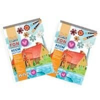 Gıpta Resim Defteri 25x35 15yp Sipr. 10yp Fon Karton 3-253100-2011