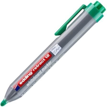 Edding Retract 12 Byt Beyaz Tahta Kalemi Siyah (e-12) Edr1201