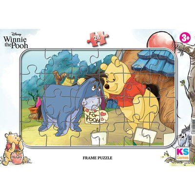 Ks Games Frame Puzzle 24 Parça Winnie The Pooh Wn704