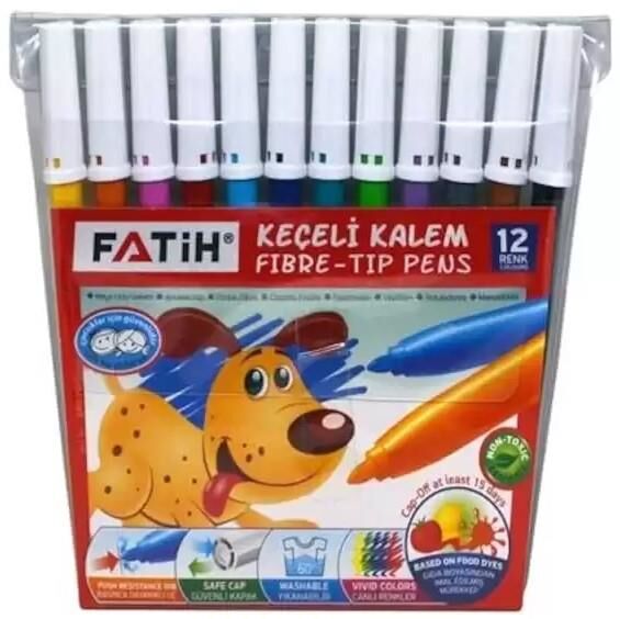 Fatih Keçeli Kalem 12'li Slim Fa-34015