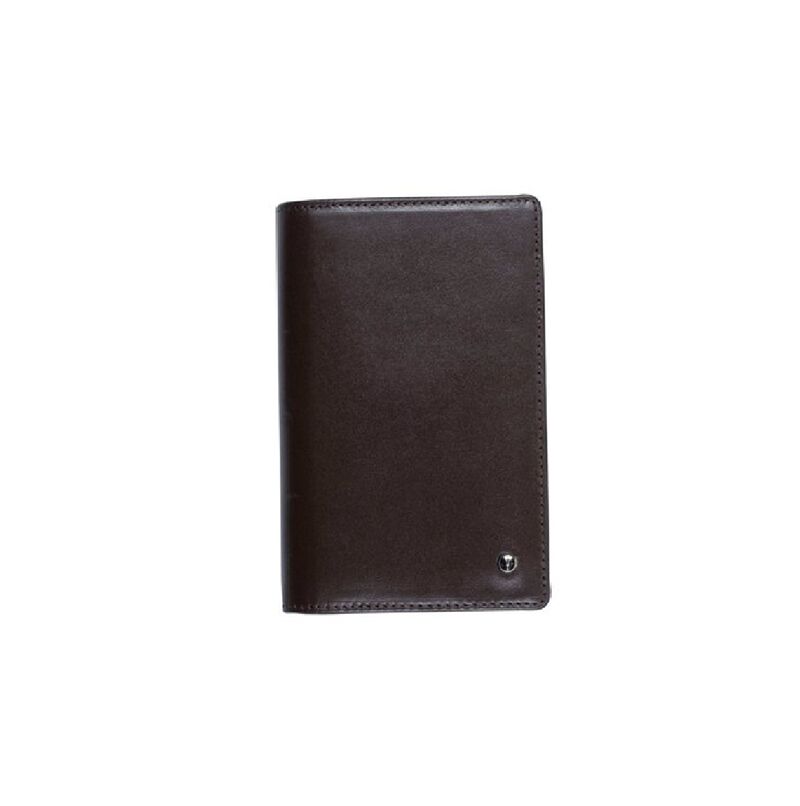 Scrikss Dr 3110-2 Hakiki Soft Deri Jotter (notluk) Kahve