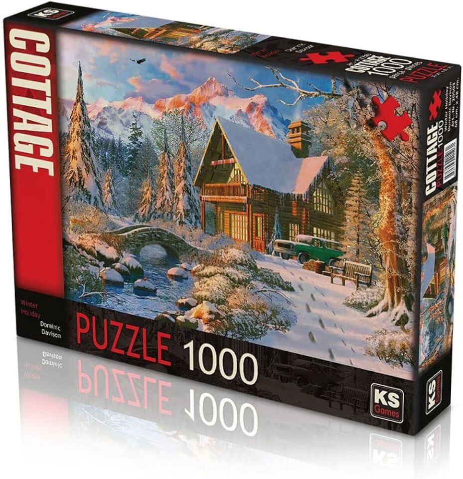 Ks Games Puzzle 1000 Parça Winter Holiday 20503