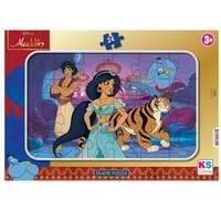 Ks Games Frame Puzzle 24 Parça Aladdin Ald704