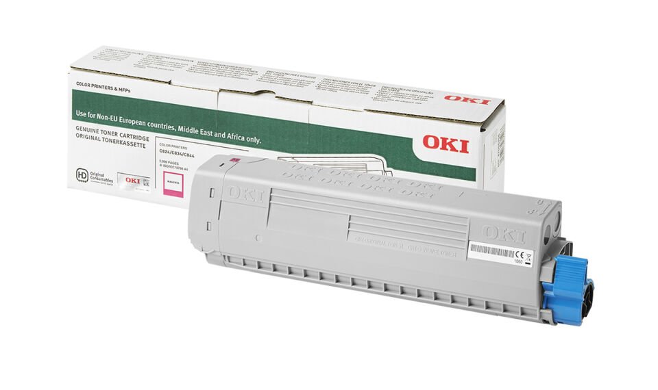 Oki C824-834-844 5bin Sayfa Magenta Kırmızı Toner 47095702