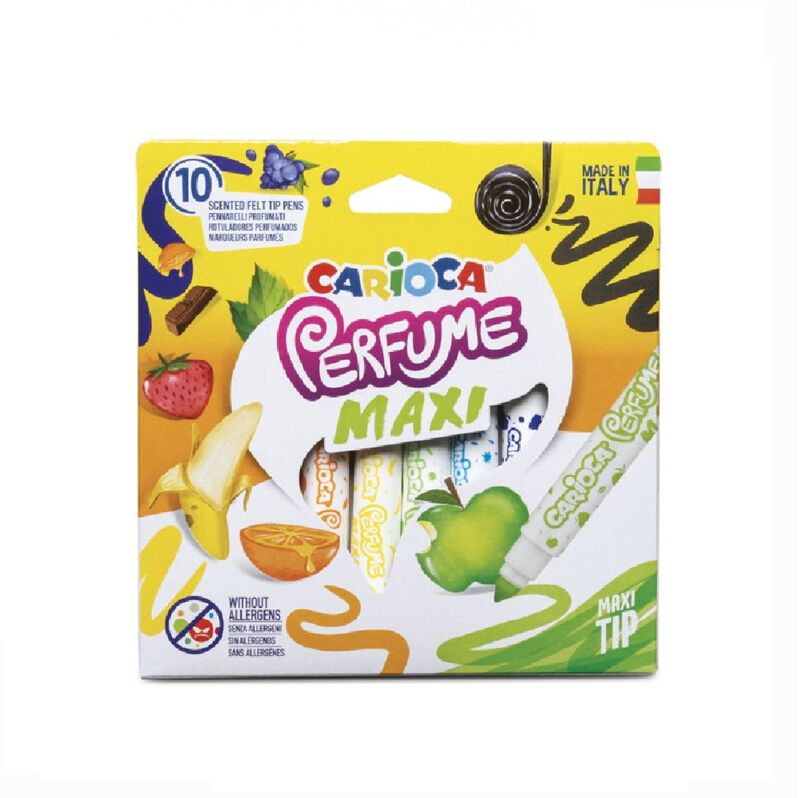 Carioca Jumbo Keçeli Boya Kalemi 10'lu Kokulu 42989