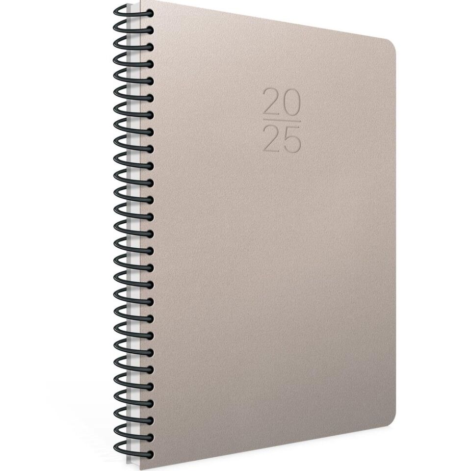 Gıpta Ajanda Günlük 17x24 Cm Ekonomik Spiralli 407-sek ( 2025 )