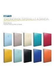 Gıpta Ajanda Günlük 17x24 Cm Ekonomik Spiralli 407-sek ( 2025 )