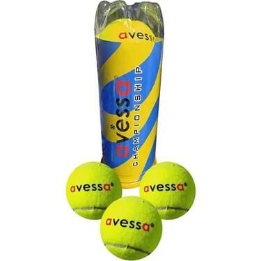 Avessa Tenis Topu 3'lü Renkli Tüp Tt-500