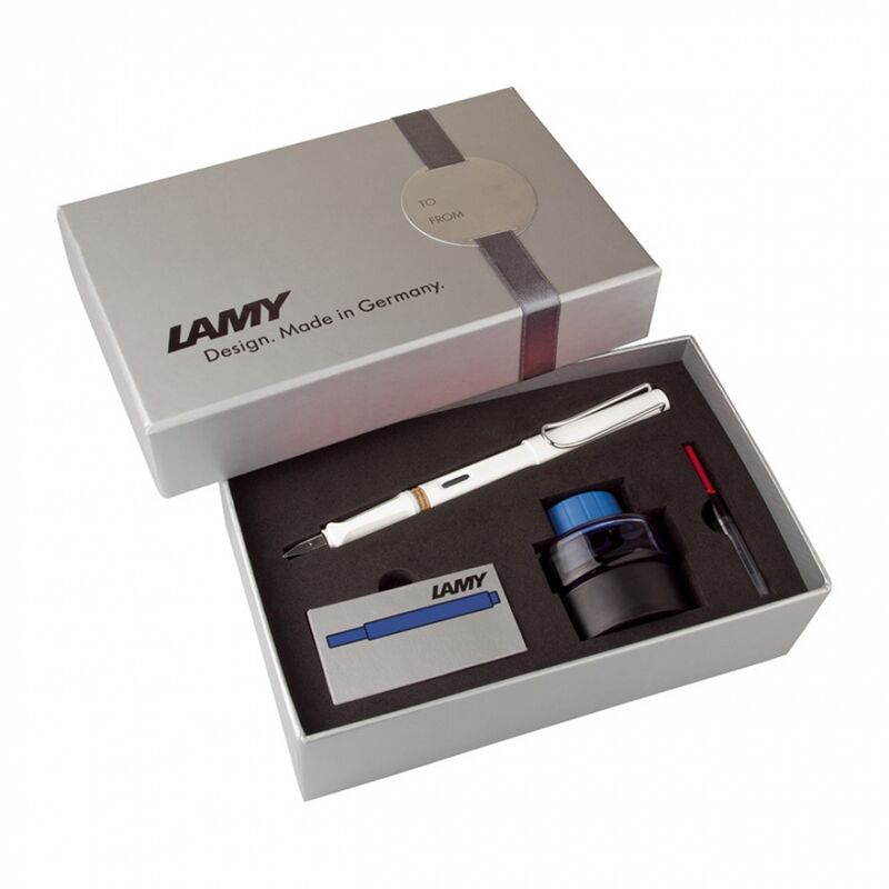 Lamy Safarı Dolma Kalem Setı M G.kutu Beyaz 19bds-m