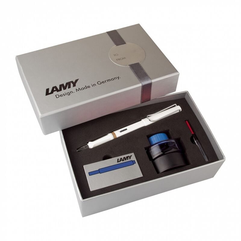 Lamy Safarı Dolma Kalem Setı M G.kutu Beyaz 19bds-m