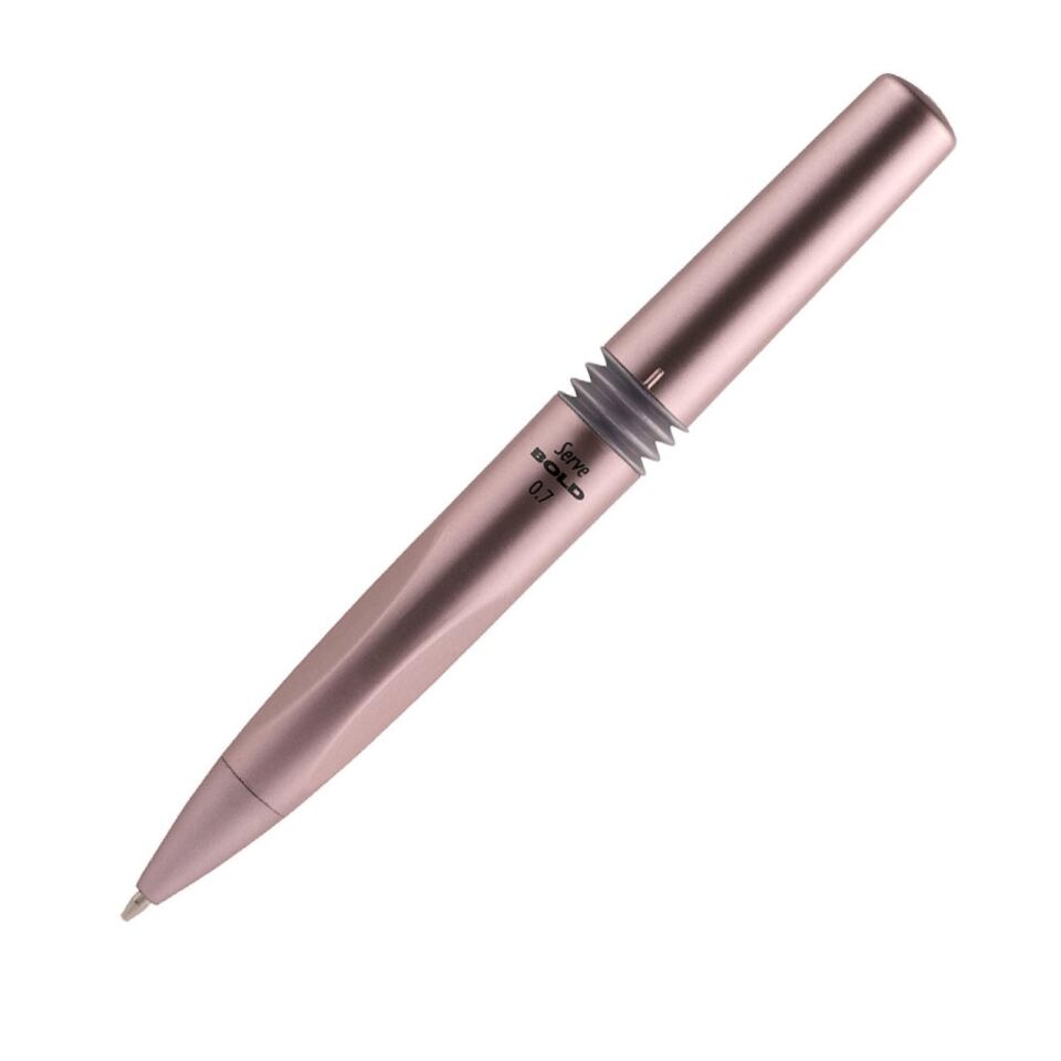 Serve Versatil Kalem 0,7mm Bold Metalik Roze