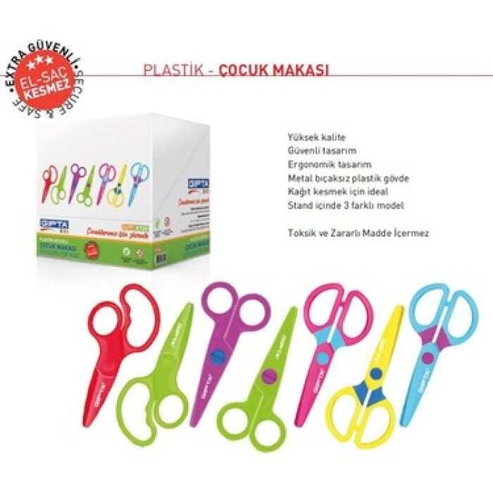 Gıpta Makas Küt Uçlu Plastik Gövdeli K720000