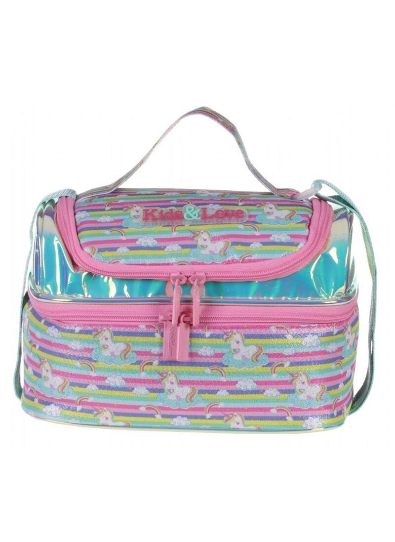 Kaukko Kıds&love Unıcorn Beslenme Çantası (aynalı-simli) L7065