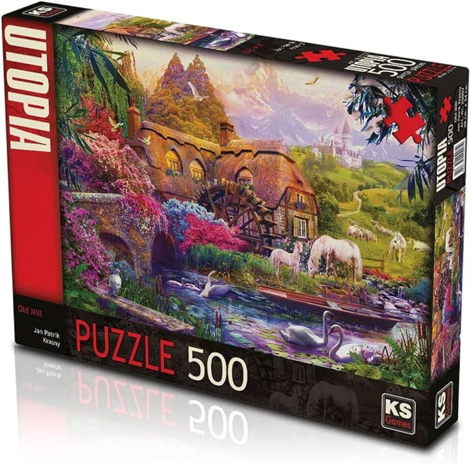 Ks Games Puzzle 500 Parça Old Mill 20007