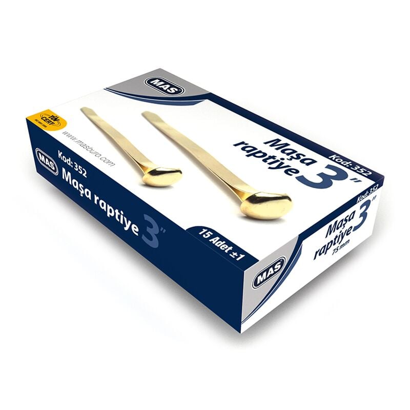 Mas Maşa Raptiye 75 Mm No:15 Metal 352