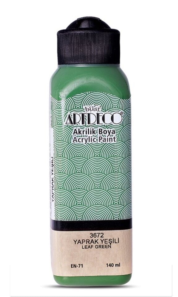 Artdeco Akrilik Boya 140ml Yaprak Yeşili 3672 Lv-y-070r-3672