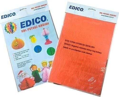 Edico Bal Peteği Kağıdı Kırmızı 545030