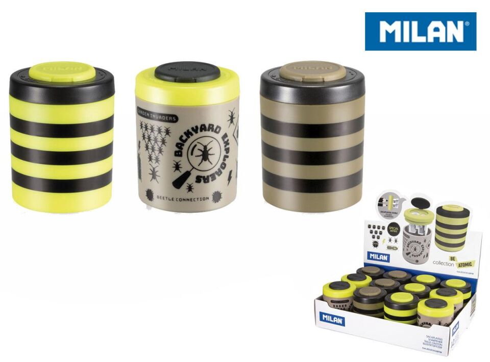 Milan Kalemtraş Yuvarlak Çift Delik Geniş Hazneli 20161912btm