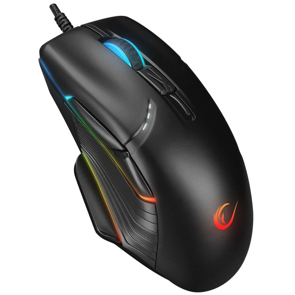 Rampage Smx-r19 Fighter 12400dpi Rgb Ledli Profesyonel Gaming Oyuncu Mouse
