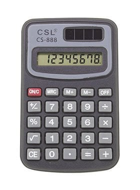 Csl Cs-888 8 Hane Cep Tipi Hesap Makinesi