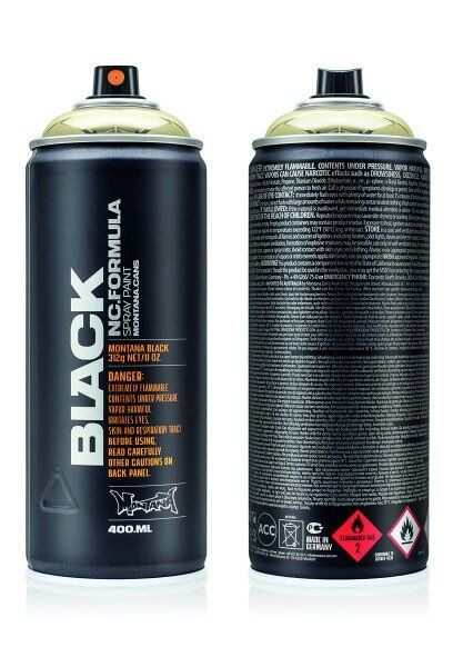 Montana Black Sprey Boya 400ml Goldchrome Blk Goldch. Lv-mo-295607