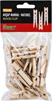 Brons Ahsap Mandal Naturel Buyuk Br-907