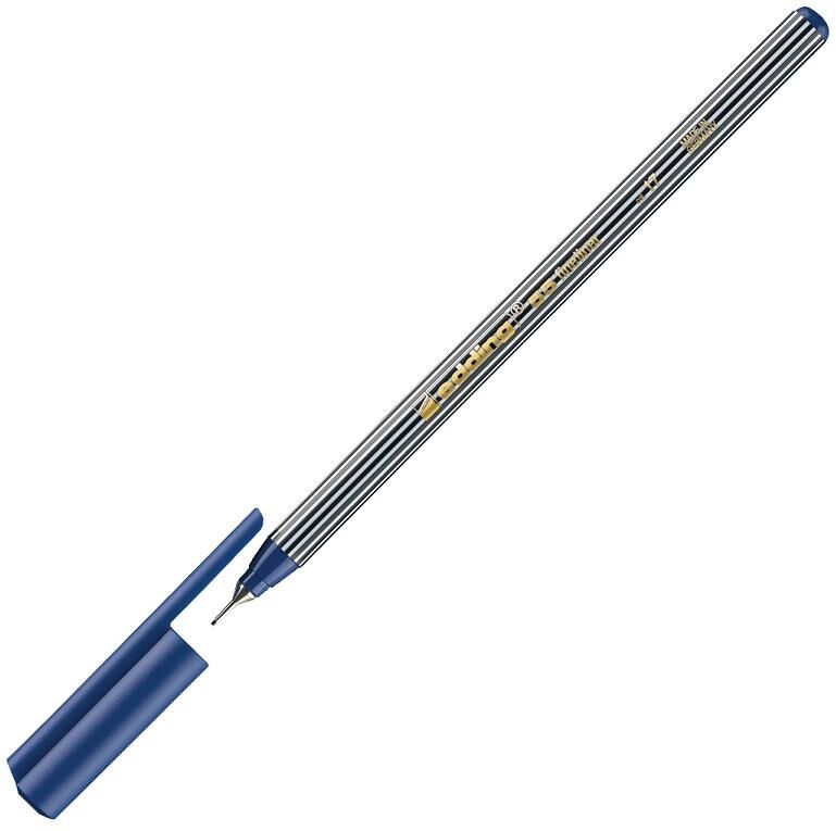 Edding Fineliner Keçe Uçlu Kalem Çelik Mavisi (e-55) Ed5517
